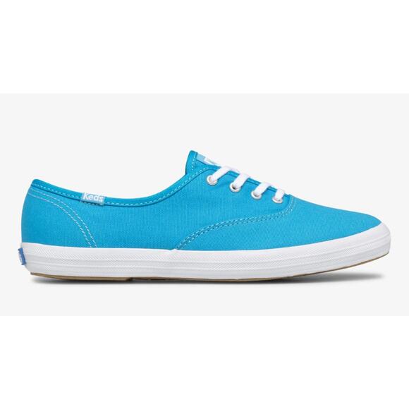 Keds x Kate Spade 'Champion' Women's 9 Canvas Lace Up Sneaker Tiffany Blue - Picture 1 of 10